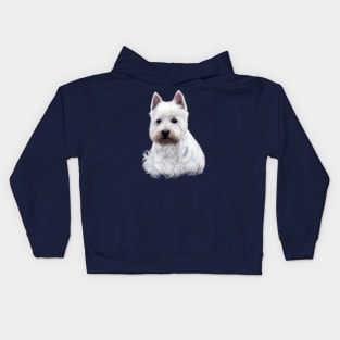 West Highland White Terrier Kids Hoodie